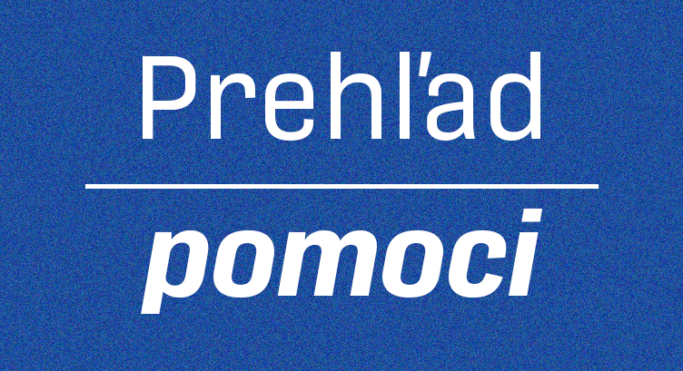 Prehľad pomoci